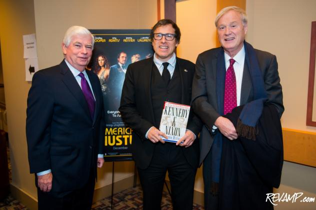 MPAA Chairman & CEO Chris Dodd, 'American Hustle' director David O. Russell, and MSNBC anchor Chris Matthews.